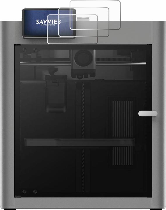 Image du produit Savvies 3x Smart Glass – Hybrid Glass Protection écran verre 9H pour Bambu Lab P2S 3D Printer
