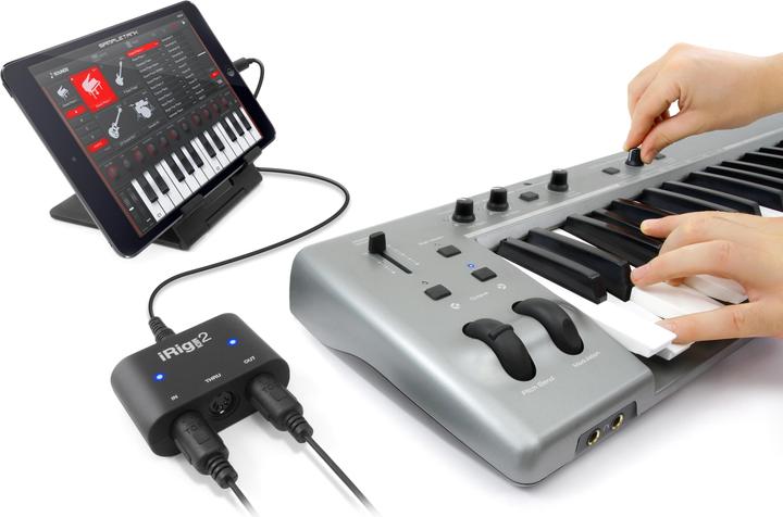 Image du produit IK Multimedia iRig MIDI 2 (USB, Lightning)
