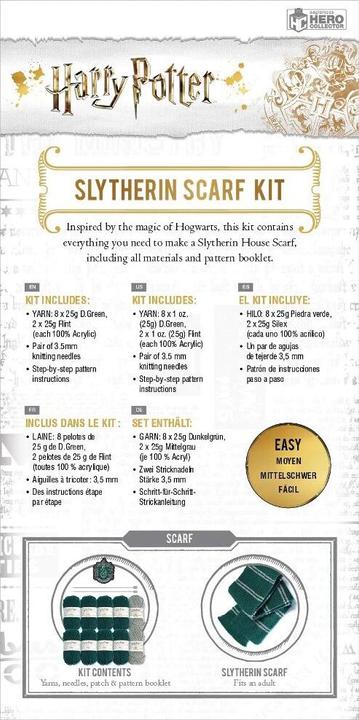Produktbild Slytherin Strick Set Schal