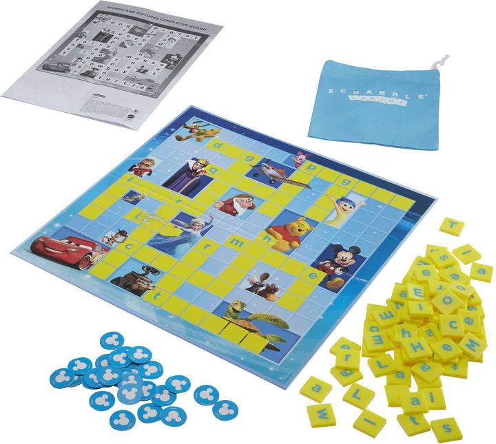 Actual product image Mattel Scrabble Junior Disney (2 - 4 Players)