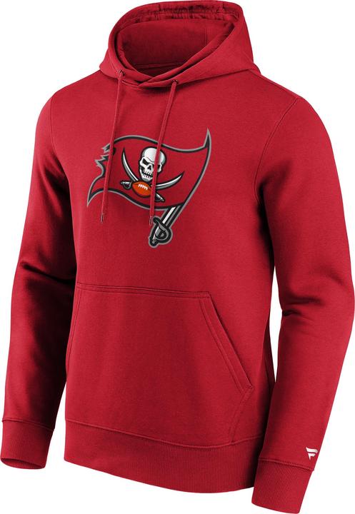 Immagine prodotto Fanatics Tampa Bay Buccaneers - Felpa con cappuccio Mid Essentials Crest Uomo (M)