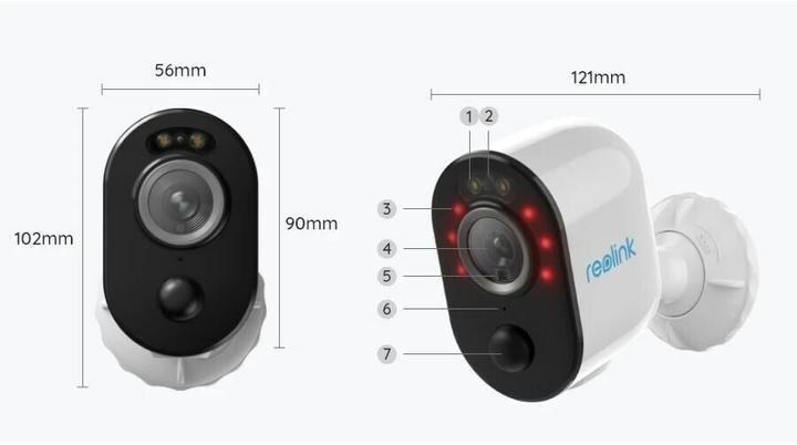 Produktbild Reolink Argus Series B330-5MP (2560 x 1440 Pixels)