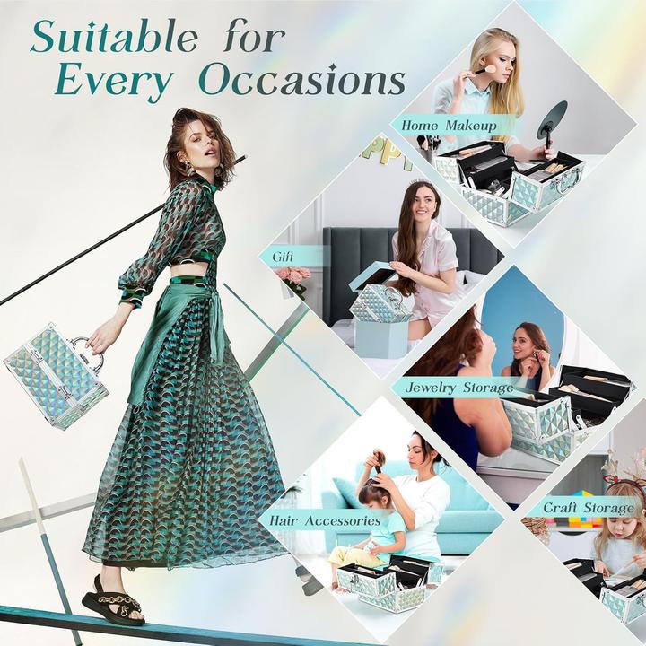 Immagine prodotto Joligrace Kosmetikkoffer mit Schloss