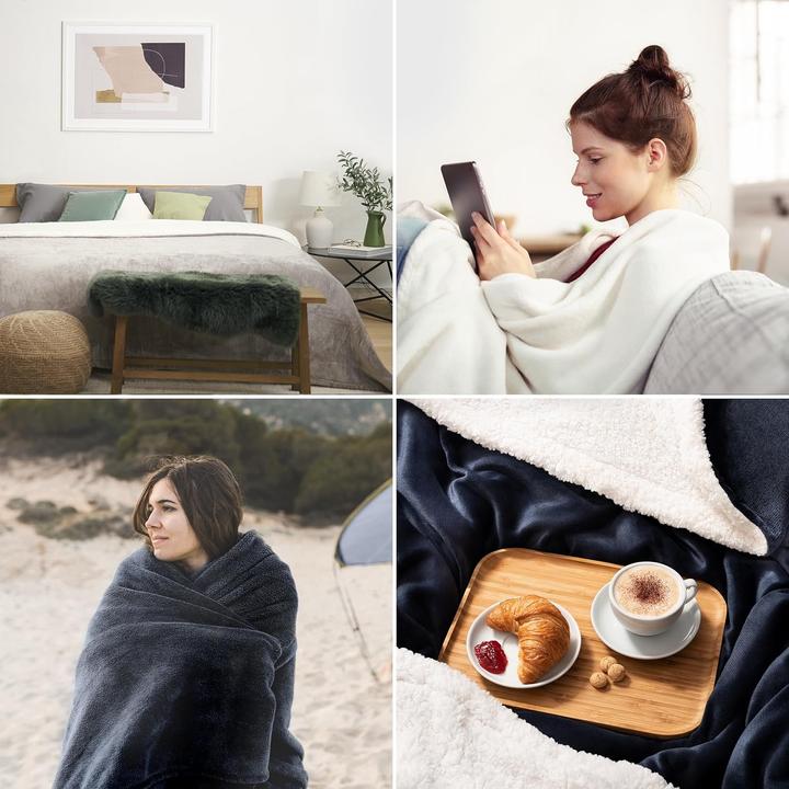 Produktbild Blumtal Kuscheldecke (150 x 200 cm)