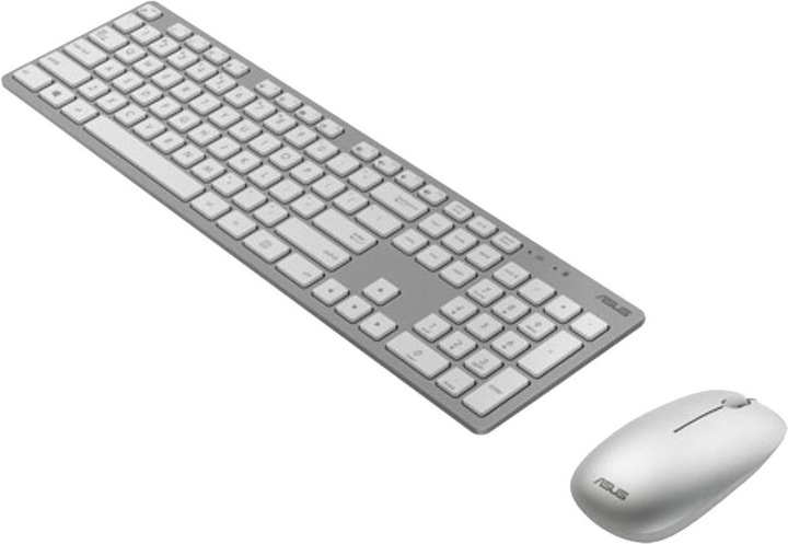 Immagine prodotto ASUS Tastiera+mouse wireless W5000 Layout COPILOT tedesco bianco (DE, Senza fili)