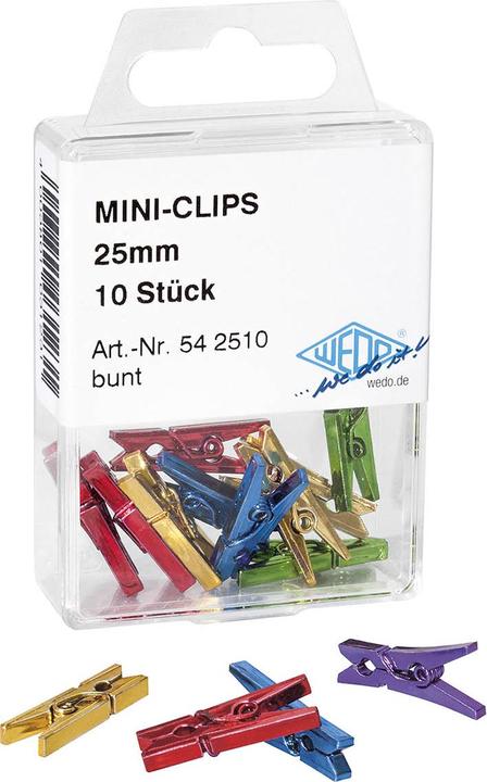 Produktbild Wedo Klemmer Miniclip (1 x)