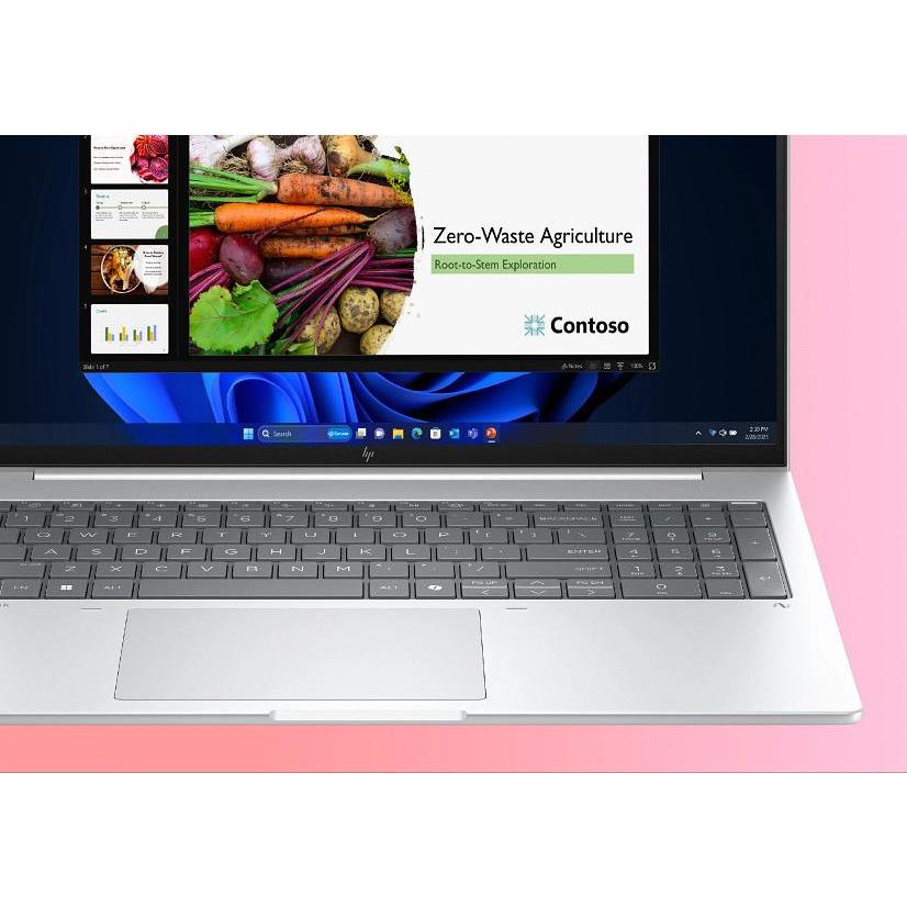 HP EliteBook 8 G1i 16 inch Notebook AI PC (16", 1000 GB, 32 GB, Nummernblock), Notebook, Silber