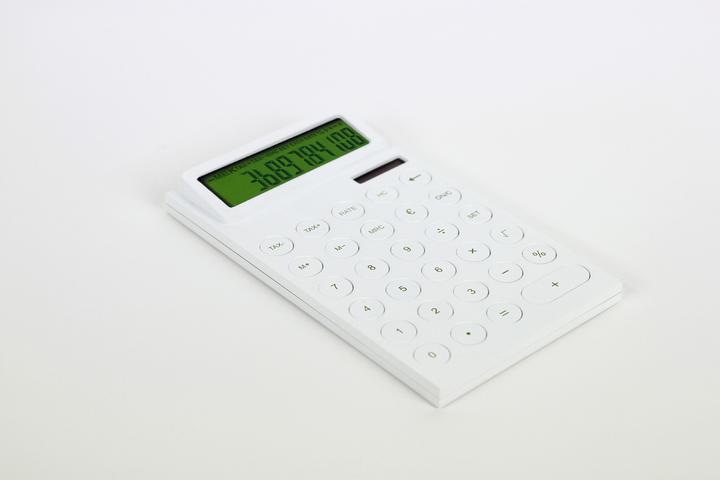 Actual product image Lexon BURO CALCULATOR - calculator (Batteries, Solar cells)