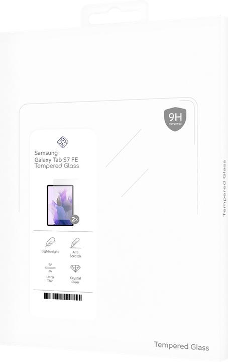 Produktbild Cazy Schutzglass Kompatibel mit Samsung Galaxy Tab S7 FE Displayschutz Tempered Glass - 2 Stück (2 Stück, Galaxy Tab S7 FE)