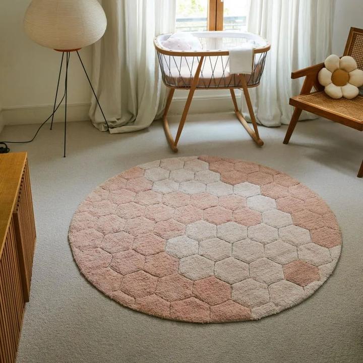 Produktbild Lorena Canals Runder Teppich Honeycomb (140 cm)