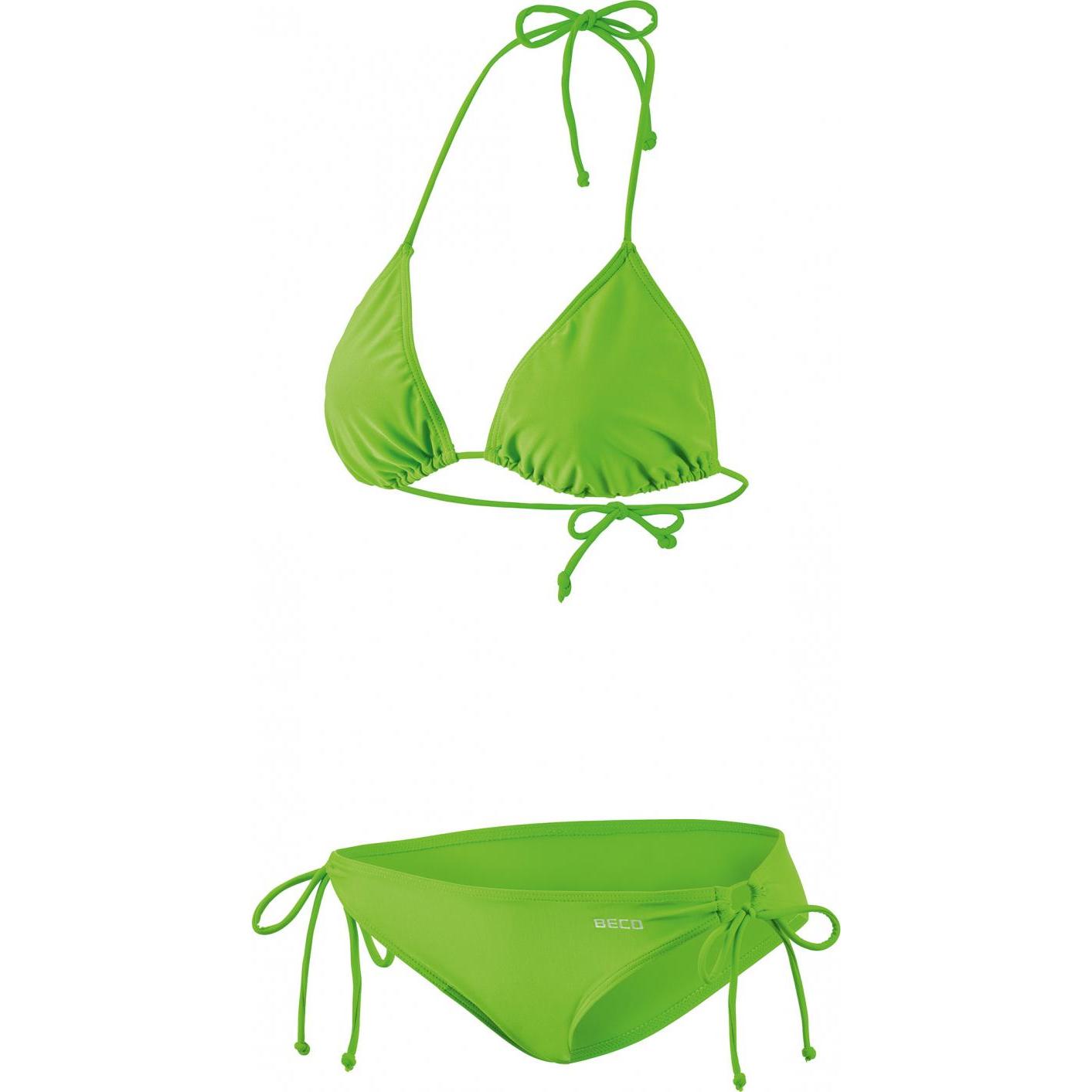 Beco, Bikini, Beermann GmbH Triangel-Bikini Standard neon-grün 42, Grün, (42)