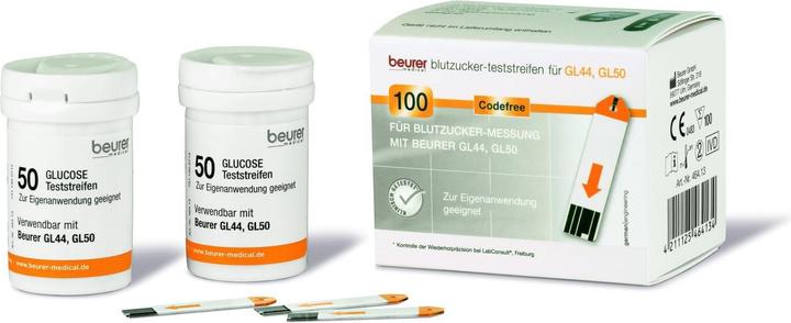 Produktbild Beurer Teststreifen für GL44 und GL50 (Teststreifen)