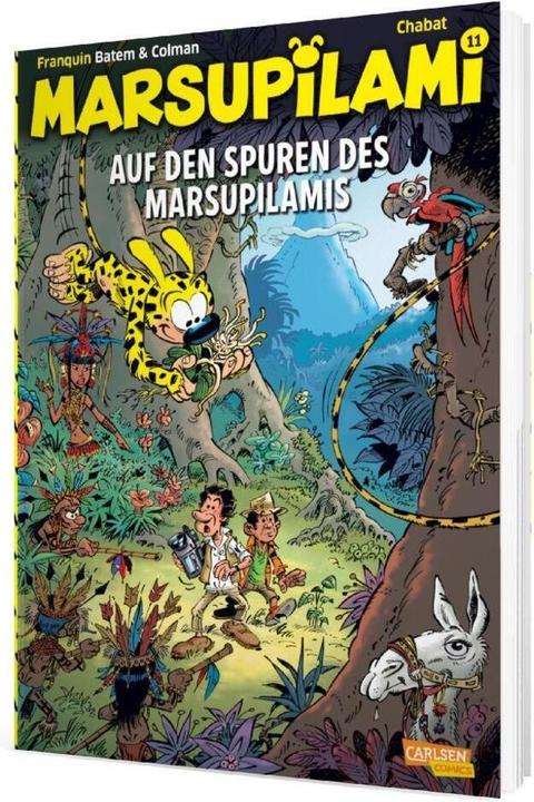 Produktbild Marsupilami 11: Auf den Spuren des Marsupilamis (Deutsch, André Franquin, 2018)