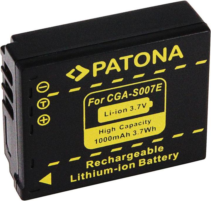 Produktbild Patona CGA-S007 Akku für Panasonic (Kamera Akku)