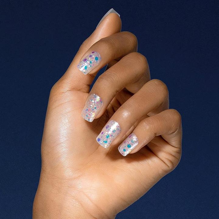 Produktbild KISS Gel nails Gel Fantasy Allure - How Dazzling 28 pcs (Kunstnägel, How Dazzling)