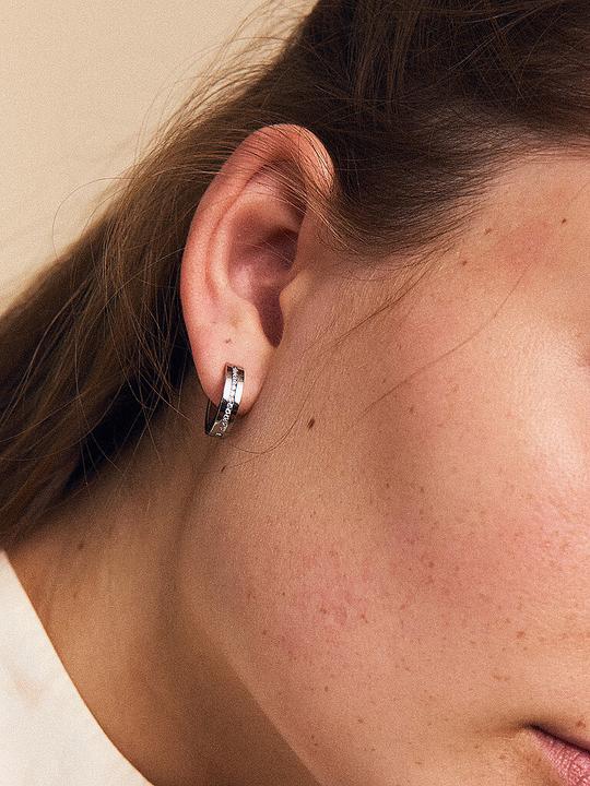 Produktbild Edblad Ohrringe JOSEFIN HOOPS Steel (Metall)