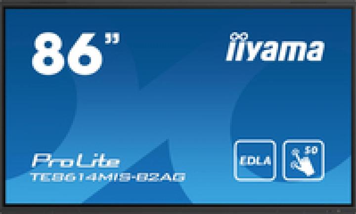 Produktbild iiyama 85.6IN VA PANEL ANTI-GLARE 50 POINTS 3840X2160 6.5MS 435CD/M2 (3840 x 2160 Pixel, 86")