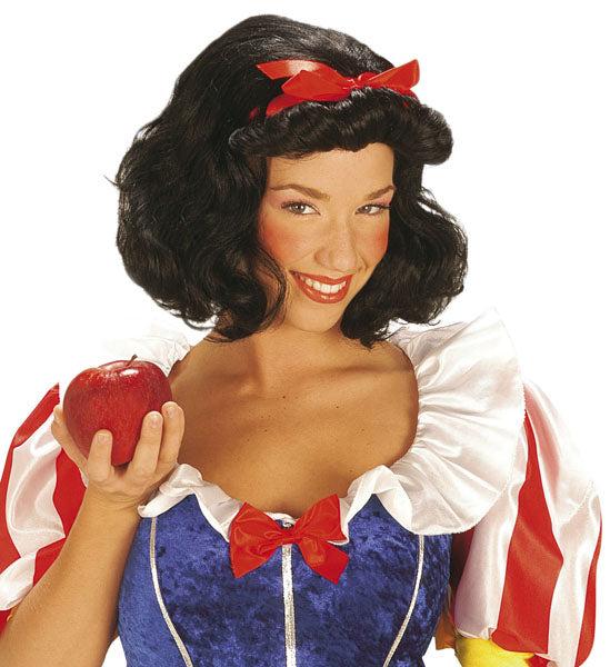 Actual product image Widmann Schneewittchen Perücke für Damen schwarz