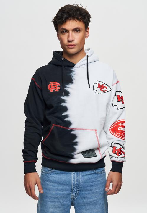 Actual product image Recovered Re:covered Fleece Hoody - INK DYE Kansas City Chiefs - XXL (XXL)