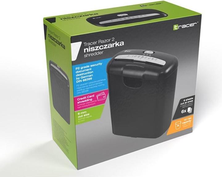 Immagine prodotto Tracer Razor 2 Shredder Triturazione a strisce 70 dB (Taglio striscia)