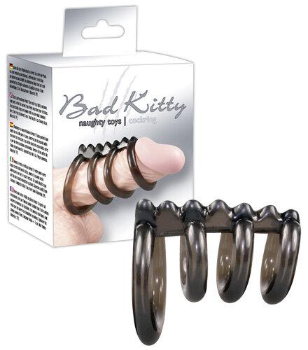 Actual product image Bad Kitty Penis-Hodenring Quartett (2.30 cm)