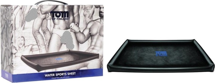 Actual product image Tom of Finland Watersports sheet with inflatable edge