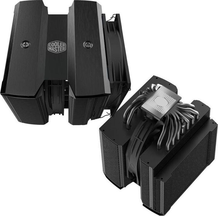 Actual product image Cooler Master Master Air MA824 Stealth (165.60 mm)