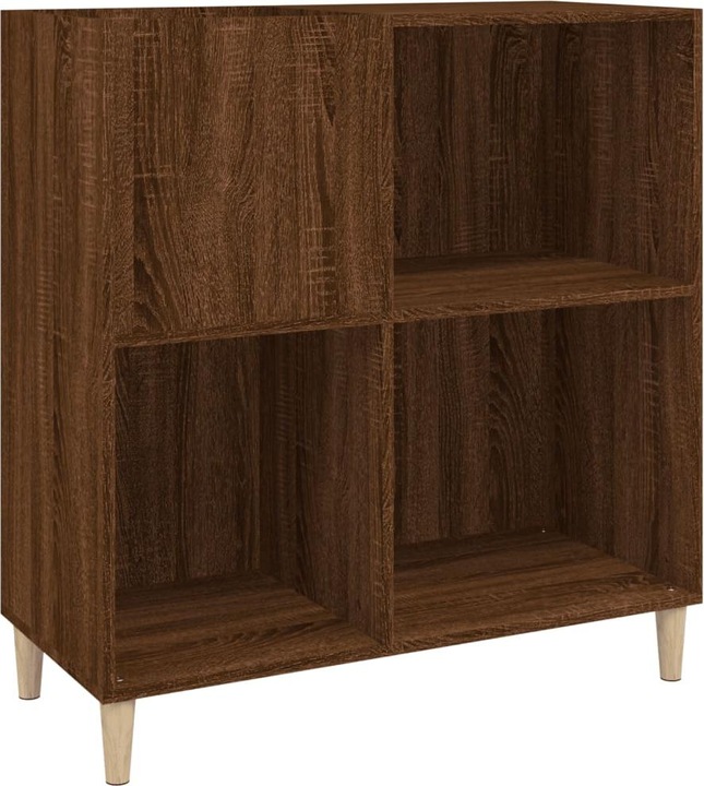Produktbild VidaXL Plattenschrank Braun Eichen-Optik 84,5x38x89 cm Holzwerkstoff