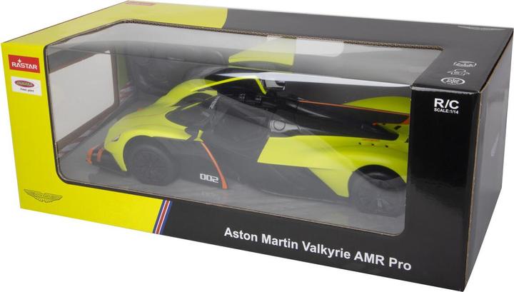Actual product image Jamara Aston Martin Valkyrie AMR Pro 1:14 green 2.4GHz manual door