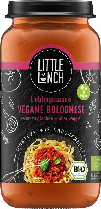 Produktbild Littlelunch Lieblingssauce Vegane Bolognese Bio 250 g (250 g)