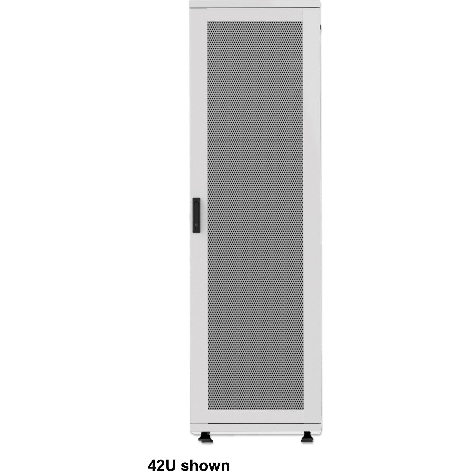 Intellinet 19" Serverschrank, Basic Line (10.87 HE, 19 Zoll Rack), Serverschrank, Grau