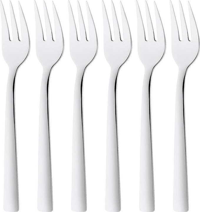 Zwilling Set di forchette per dolci 6 pezzi, lucido (6 Pezzo/i, Set di posate)