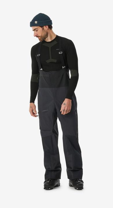 Produktbild Wedze Skihose Herren Latzhose sehr wasserdicht - FR900 schwarz (L)