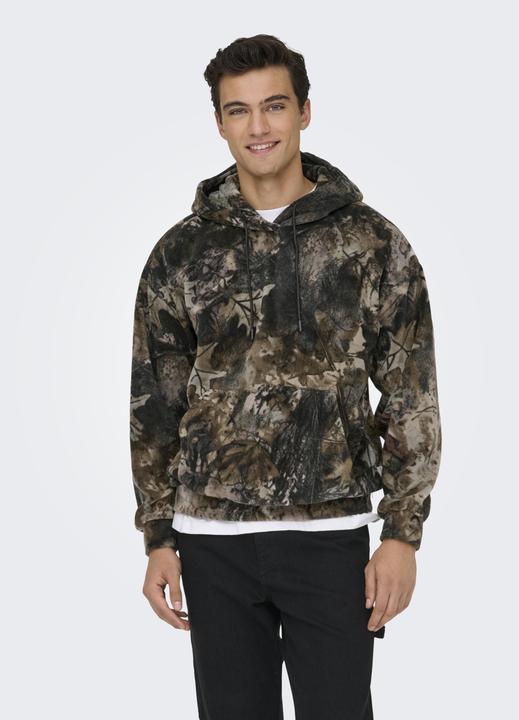 Produktbild Only & Sons ONSBILLY Sweatshirt Kapuzenpullover (S)