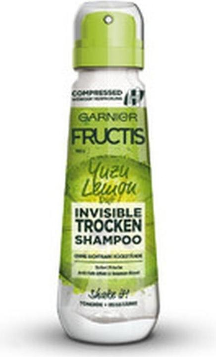 Image du produit Garnier Shampooing invisible au parfum de citron yuzu (Invisible Shampoo) 100 ml (100 ml, Shampoing sec)