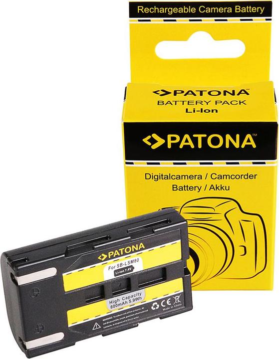 Produktbild Patona Akku f. Samsung SB-LSM80 163i 350i 467i D351i D352i D453i D963i d965Wi
