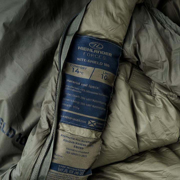 Produktbild Highlander Schlafsack Nite-Shield 100 (220 cm)