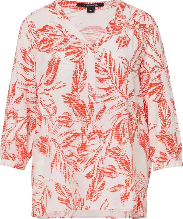 Image du produit Comma Bluse Gemusterte Bluse mit 3/4-Ärmeln (42)