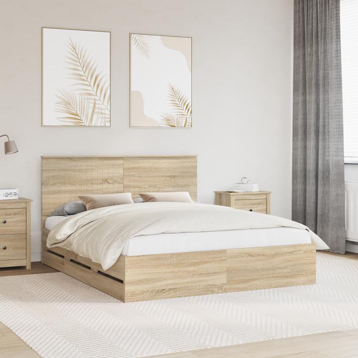 Actual product image vidaXL Bettrahmen (160 x 200 cm)