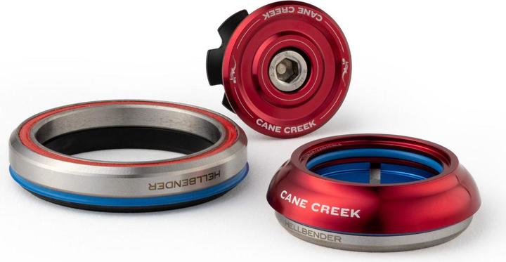 Produktbild Cane Creek Hellbender 70 Tapered Steuersatz, 1 1/8"-1.5", IS42/28.6/H9 | IS52/40, short, black