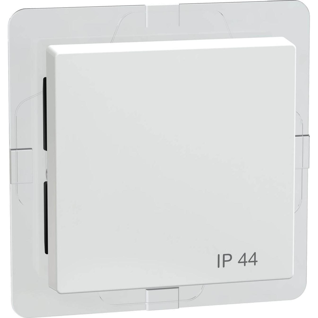 Merten, Zubehör Schalterprogramm, Wippe IP44, aktivweiss glänzend, System M 432025