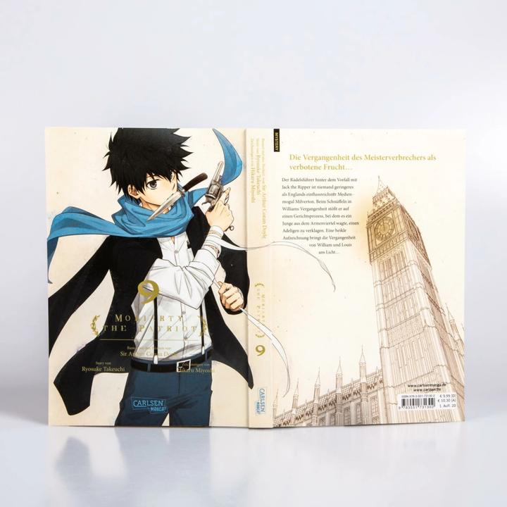 Produktbild Moriarty the Patriot 9 (Deutsch, Ryosuke Takeuchi, 2020)