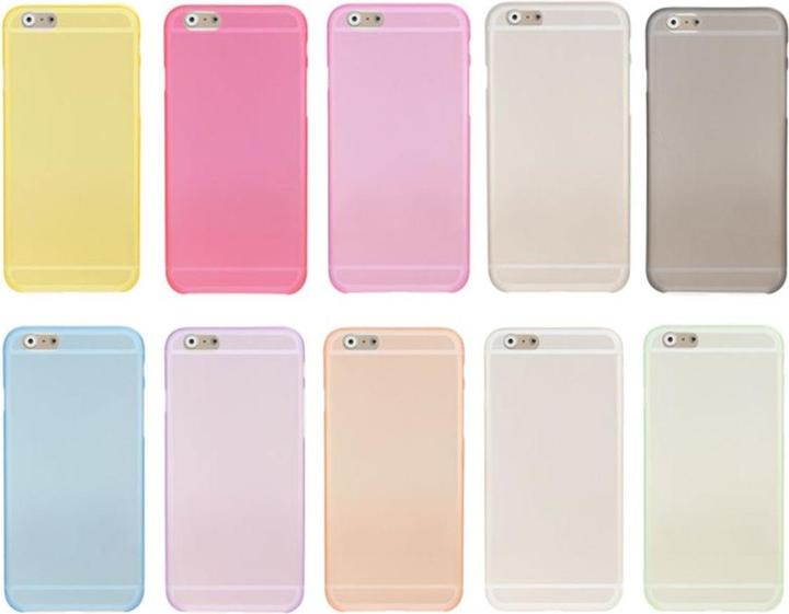 Actual product image König Design Protective Case Ultra Thin 0.3mm for Mobile Apple iPhone 6 Plus Black Transparent (Apple iPhone 6 Plus)