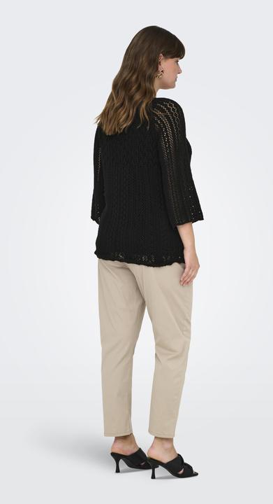 Produktbild Only Normal geschnitten Rundhals Plus Pullover Strickpullover (L)