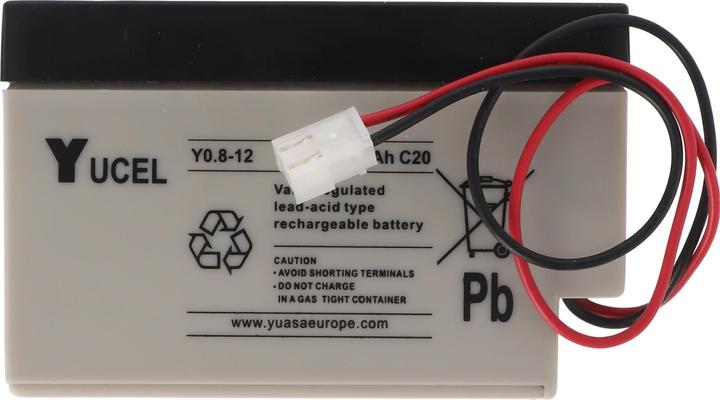Yuasa Akku Y0.8-12, mit JST-Stecker (12 V, 800 mAh)