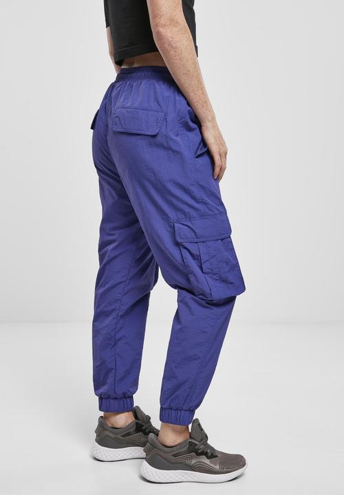 Produktbild Urban Classics Ladies High Waist Crinkle Nylon Cargo Pants (M)