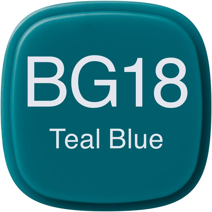 Image du produit Copic Marqueur graphique Classic Type BG - 18 (BG18 - Bleu sarcelle, 1 x)