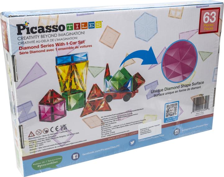 Tactic Picasso Tiles - Diamond Series Set