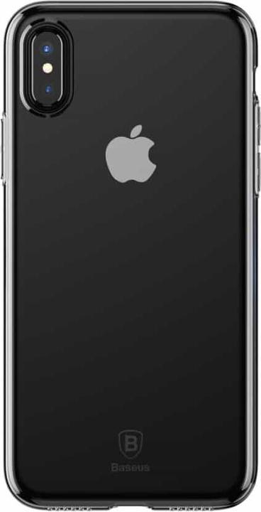 Actual product image Baseus iPhone XS / X Premium Super Slim Rubber Case TPU Transparent (Apple iPhone X, Apple iPhone XS)