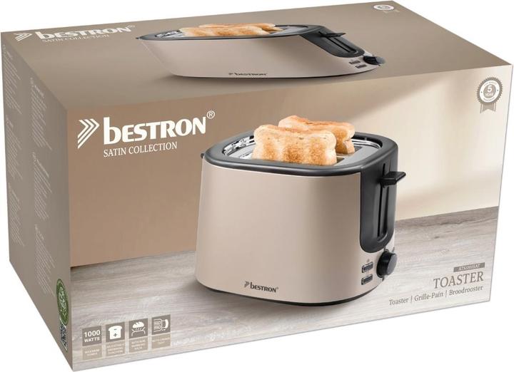 Produktbild Bestron Toaster, satin